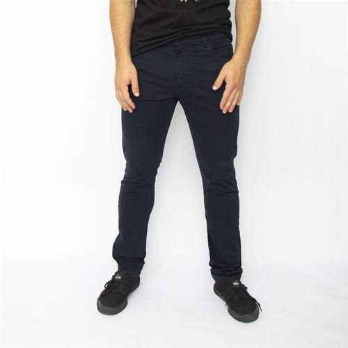 calça azul marinho sarja masculina