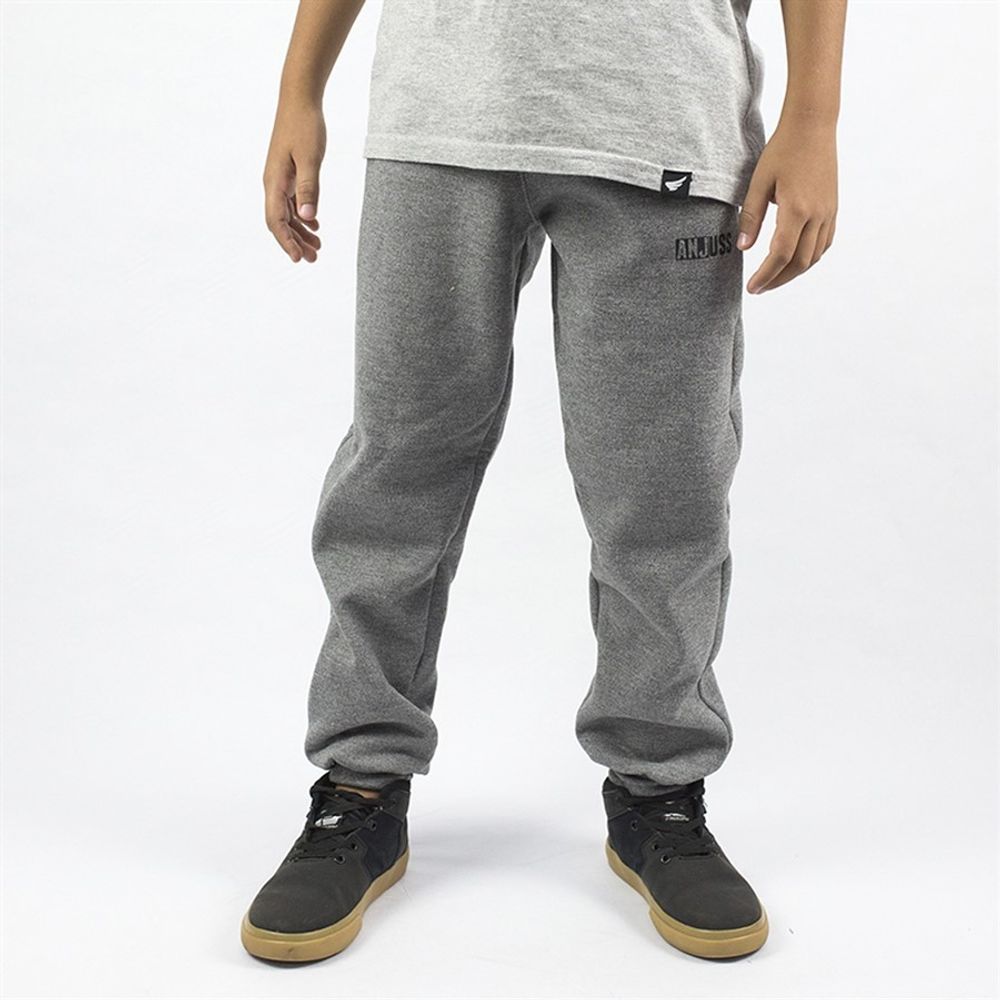 calça de moletom juvenil masculina