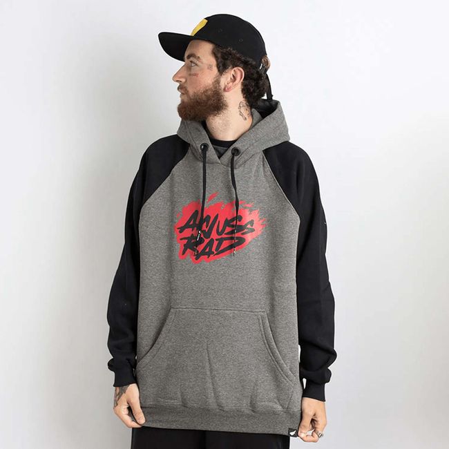 stussy basic moletom com capuz grey