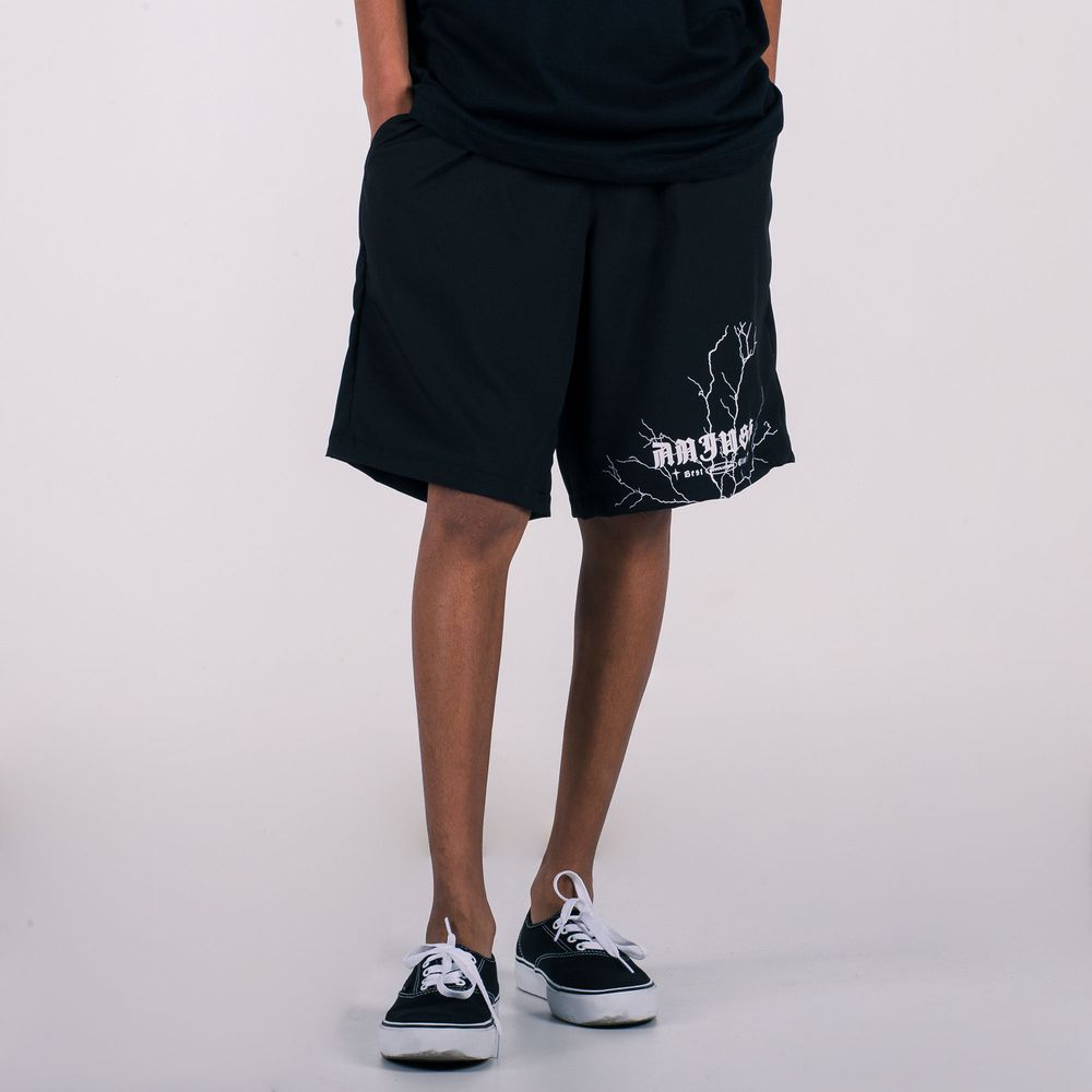 Shorts juvenil anjuss vortex Preto 10