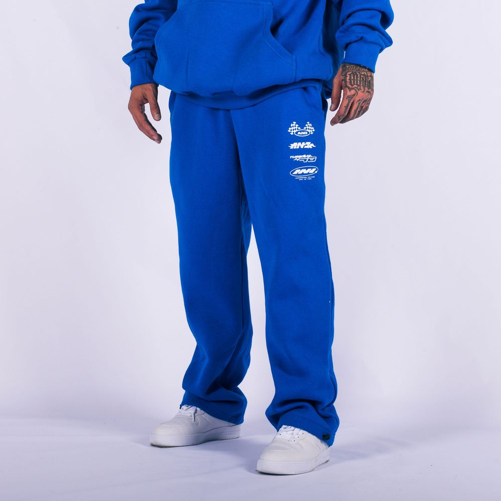 Calça uni ANJ racer Azul royal PP