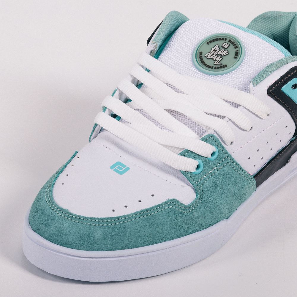 Tênis freeday heart marrom/verde/br MARROM/VERDE/BRANCO 37