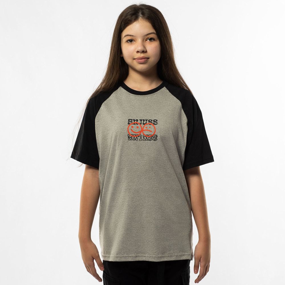 Camiseta juvenil anjuss dual Mescla medio 12