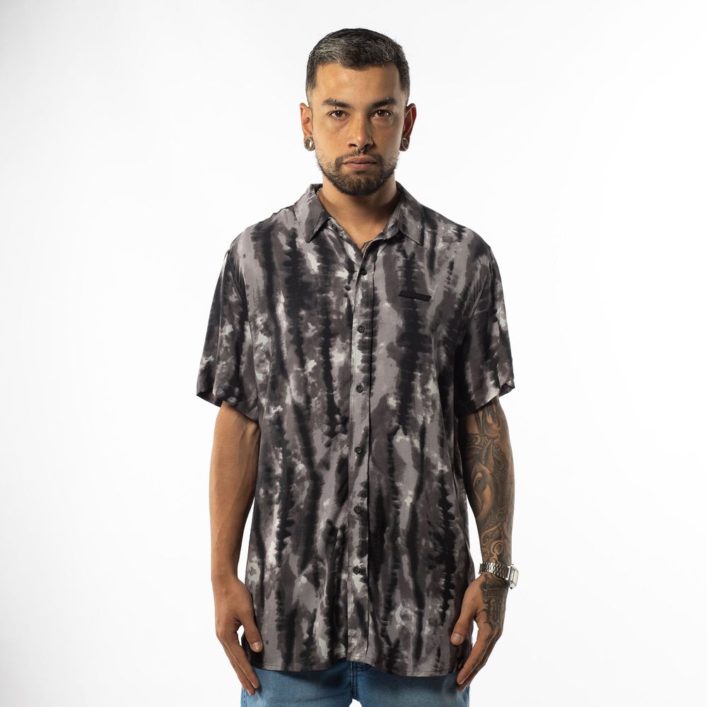 Camisa anjuss stained Cinza P